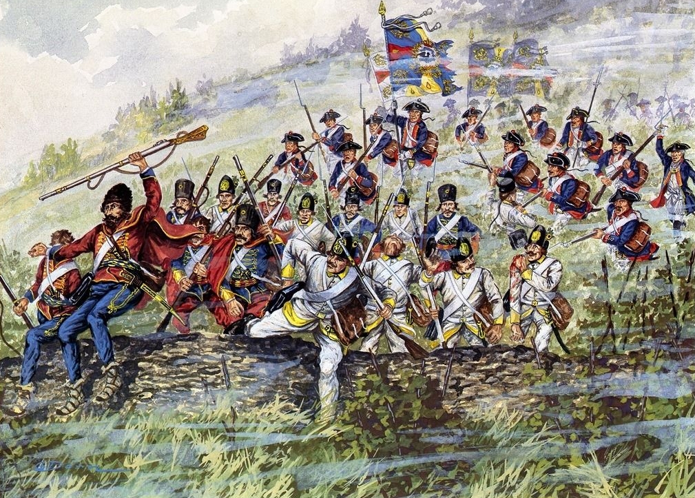 Победа прусских войск под Лобозицем